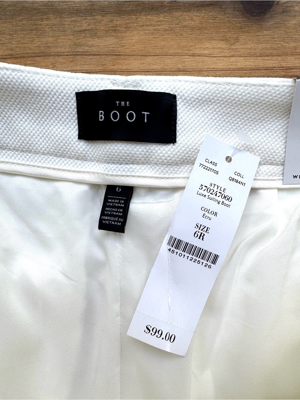 NWT WHBM The Boot Pant - Picture 4 of 8
